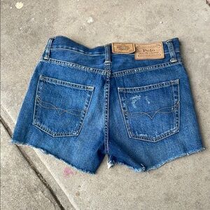 NWT Polo Ralph Lauren The Crosby Relaxed Fit Jean Shorts! 25